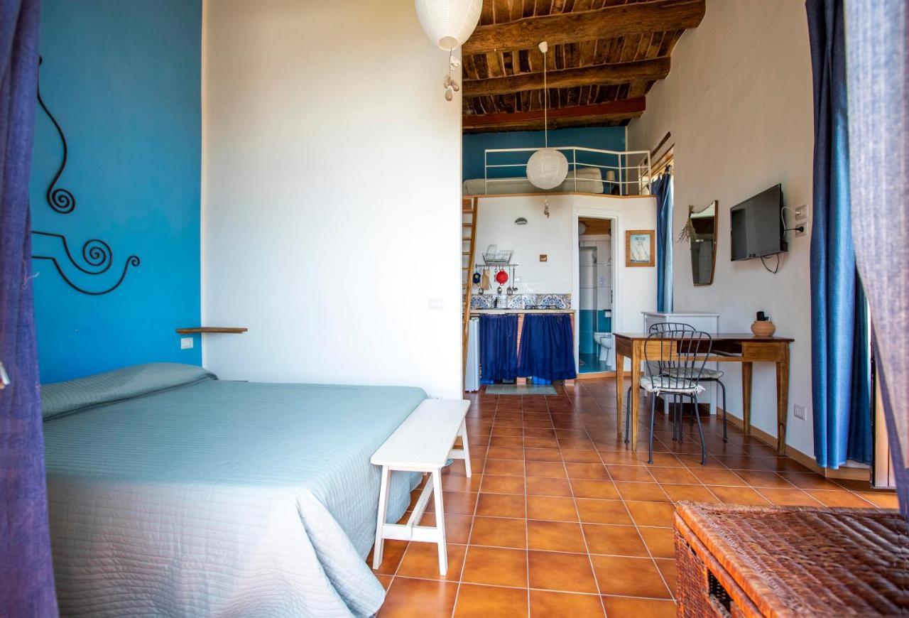La Casa Sul Blu Albergo Diffuso Pisciotta Ngoại thất bức ảnh